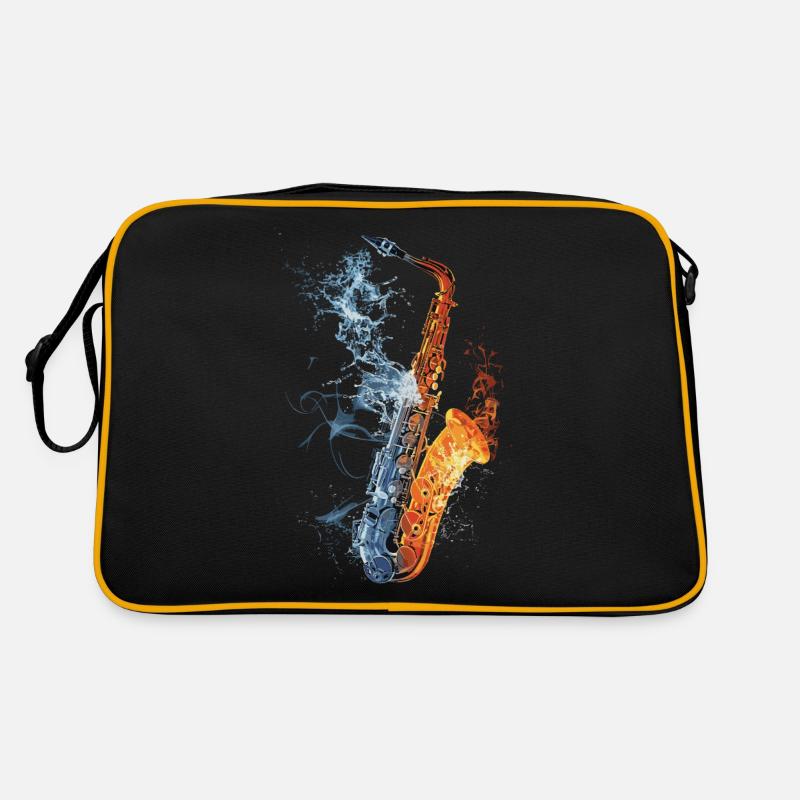 Saxophon Retro Tasche