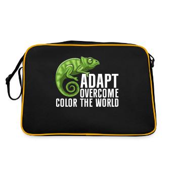 Cadeaux Caméléon - Sac Retro - noir/or - Dos