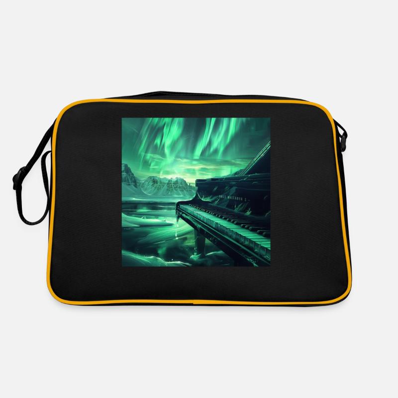 Klavier Retro Tasche