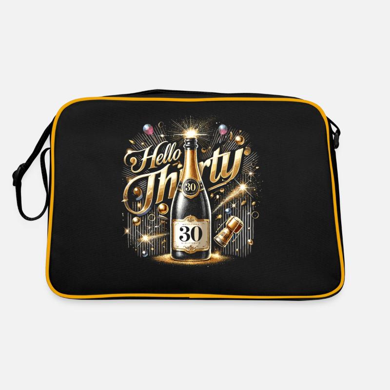 Hallo Dreißig Retro Tasche