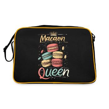 Amateurs de macarons Macaron Baker - Sac Retro - noir/or - Dos