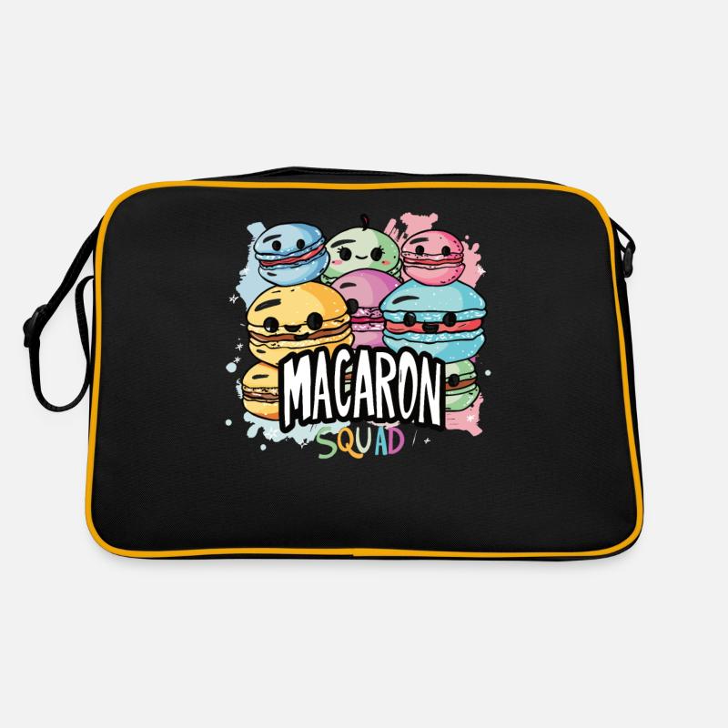 Macaron lovers Macaron Baker Retro Bag