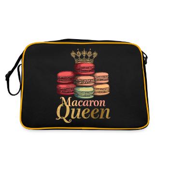 Amateurs de macarons Macaron Baker - Sac Retro - noir/or - Dos