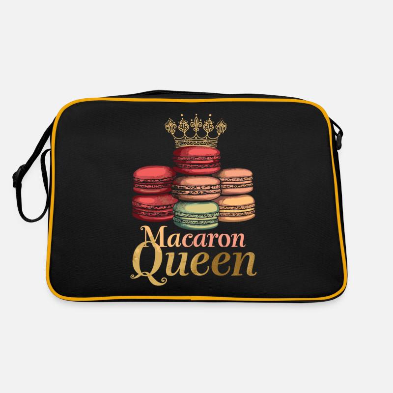 Macaron-liebhaber Macaron Baker Retro Tasche