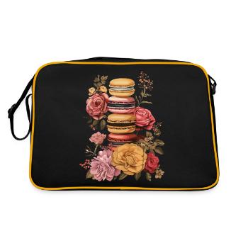 Amateurs de macarons Macaron Baker - Sac Retro - noir/or - Dos