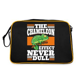 Cadeaux Caméléon - Sac Retro - noir/or - Dos