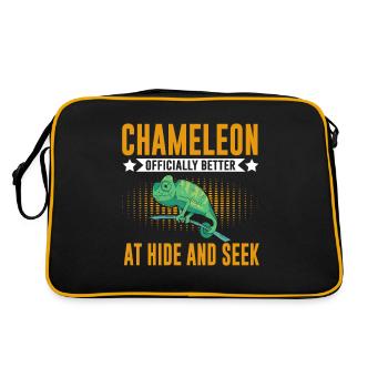 Cadeaux Caméléon - Sac Retro - noir/or - Dos
