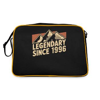 Légendaire depuis 1996 Anniversaire - Sac Retro - noir/or - Dos