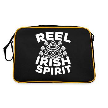Danse Irlandaise Irischer Tanz - Sac Retro - noir/or - Dos
