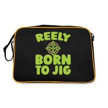 Danse Irlandaise Irischer Tanz - Sac Retro - noir/or - Dos