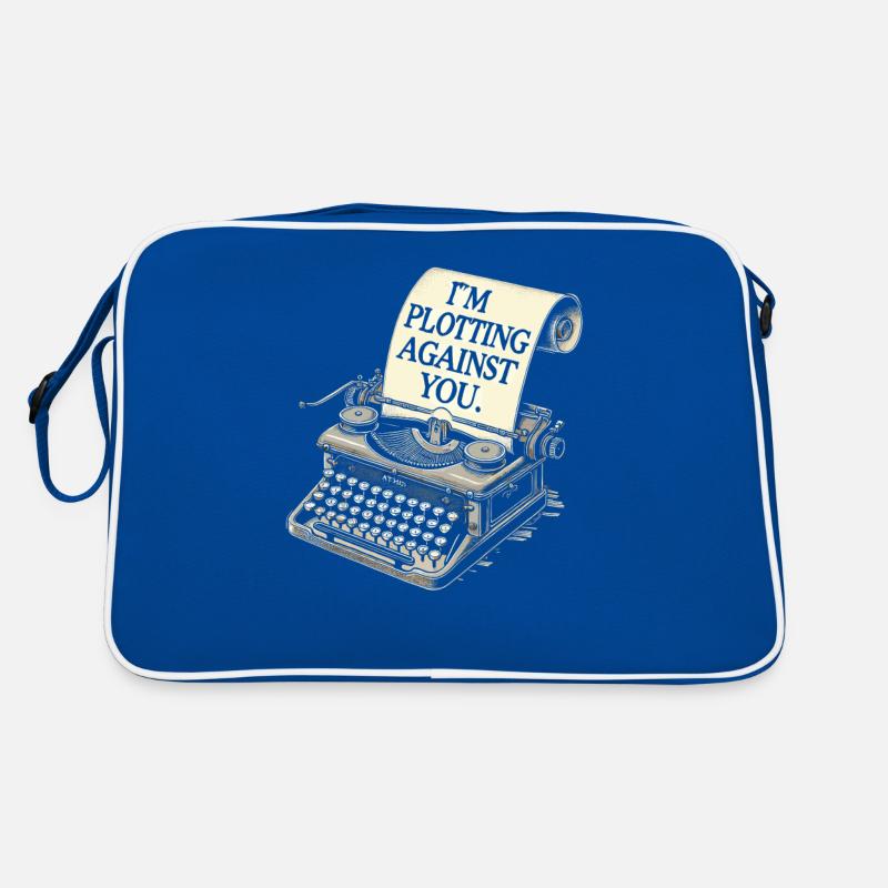 Ich verschwöre mich gegen dich Retro Tasche