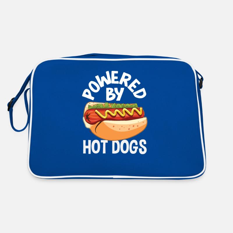 Powered by Hot Dogs Stylish Retro Bag