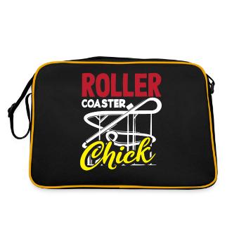 Montagnes russes Aventure Chick - Sac Retro - noir/or - Dos