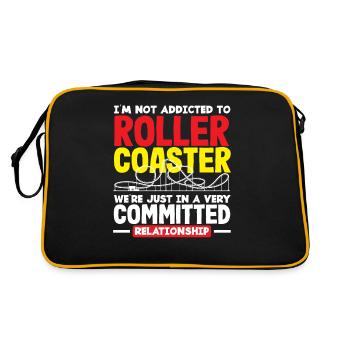 Roller Coaster In Love Devotional Relationship - Retro Bag - black/gold - Back