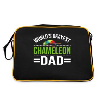 Cadeaux Caméléon - Sac Retro - noir/or - Dos