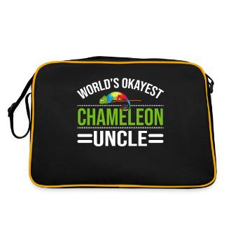 Cadeaux Caméléon - Sac Retro - noir/or - Dos