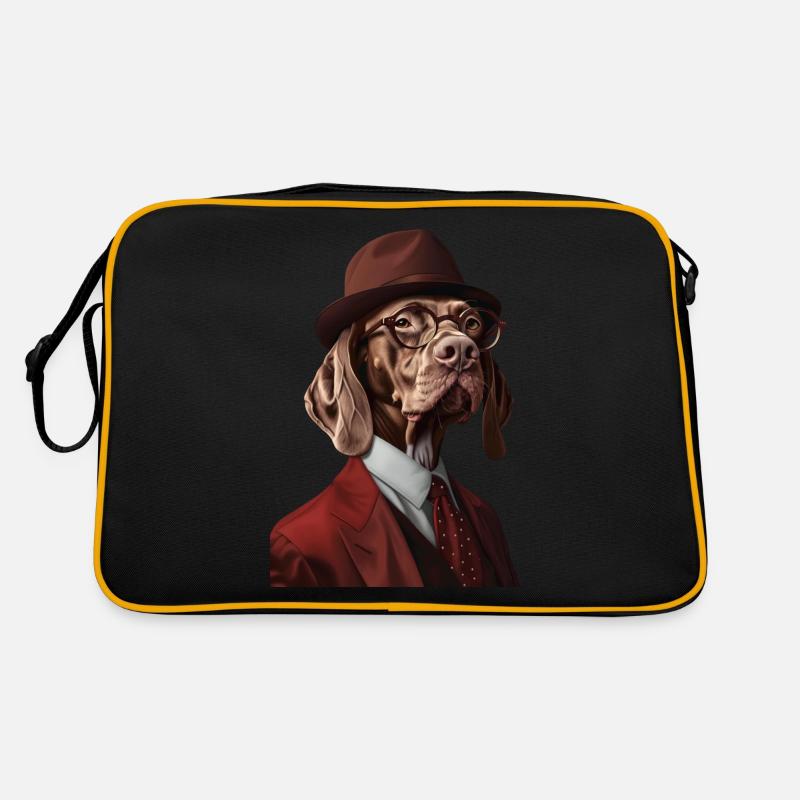 Vizsla Retro Tasche