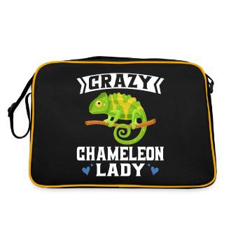 Cadeaux Caméléon - Sac Retro - noir/or - Dos