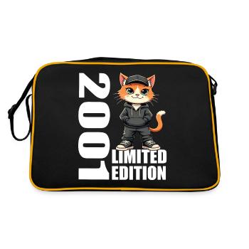 Limited Edition 2001 Birthday Born 2001 - Retro Bag - black/gold - Back
