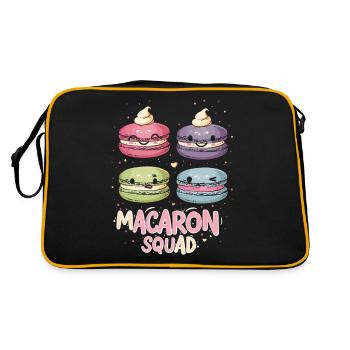 Amateurs de macarons Macaron Baker - Sac Retro - noir/or - Dos