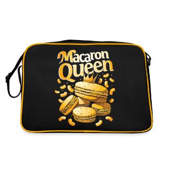 Amateurs de macarons Macaron Baker - Sac Retro - noir/or - Dos