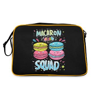 Amateurs de macarons Macaron Baker - Sac Retro - noir/or - Dos