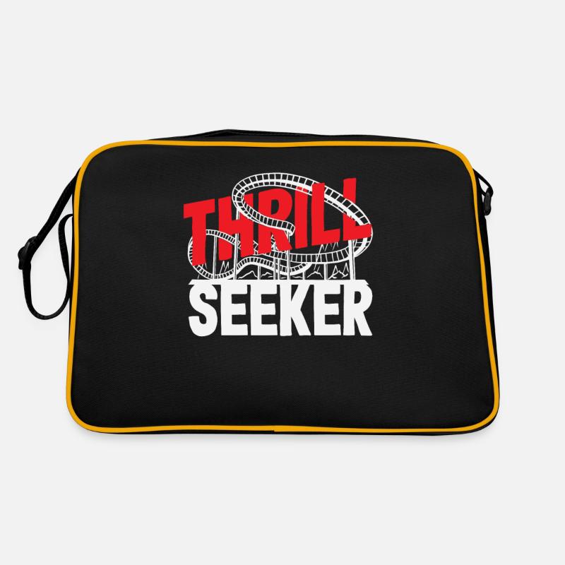 Thrill Seeker Roller Coaster Adventure Retro Bag