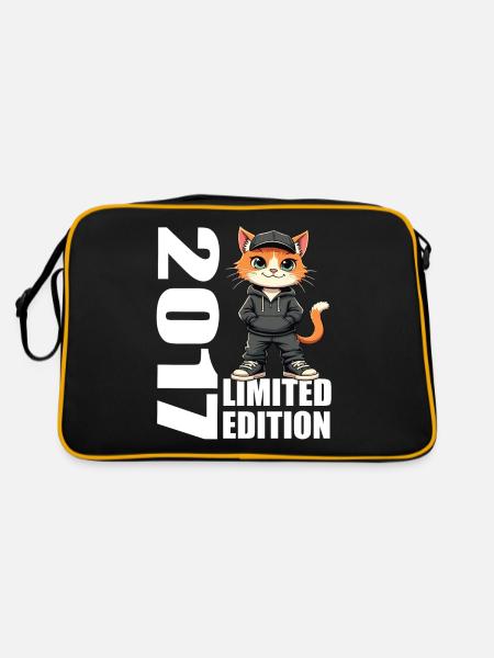 Limited Edition 2017 Birthday 2017 Born - Retro Bag - black/gold - Back