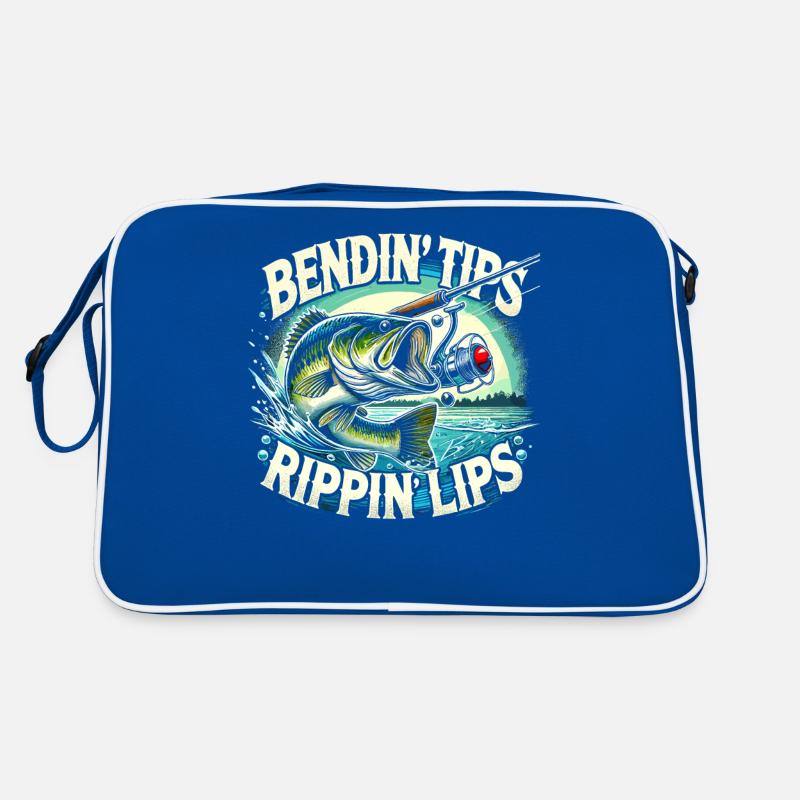 Bending Tips Rippin' Lips Retro Tasche