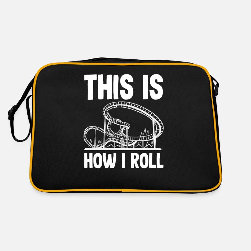 Achterbahn So Rolle Ich Retro Tasche