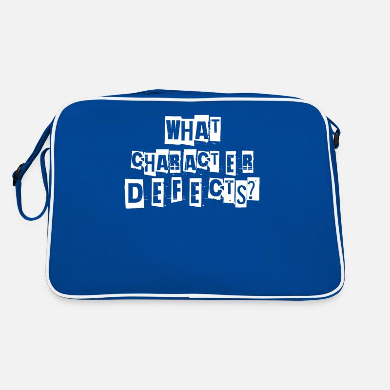 Quels défauts de caractère Alcool sec Sac Retro