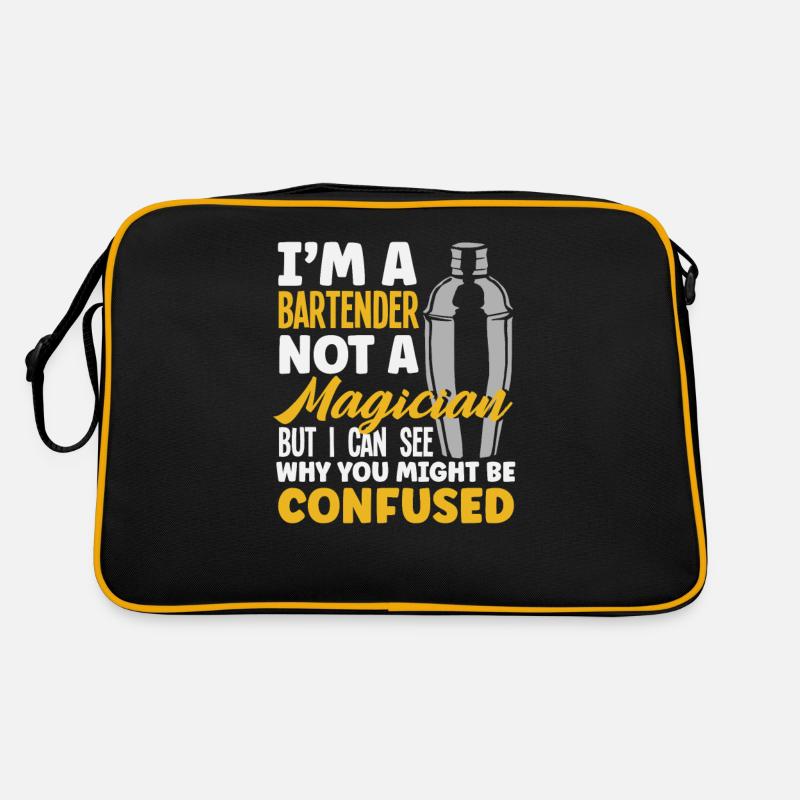 Funny Bartender Saying Bartender Gift Retro Bag