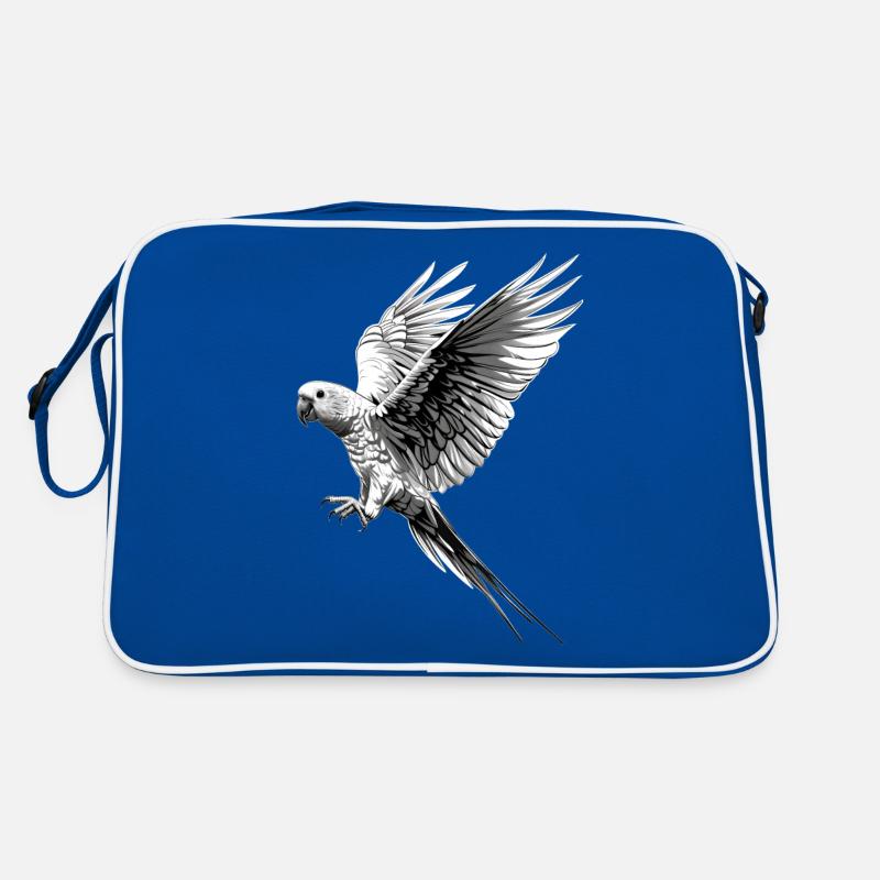 Sittiche Retro Tasche