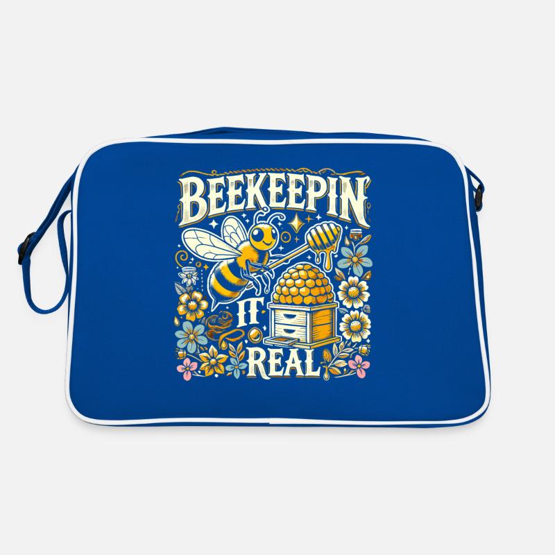 Echte Imkerei Retro Tasche