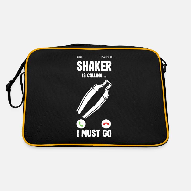 Lustiger Barkeeper Spruch Barkeeper Geschenk Retro Tasche