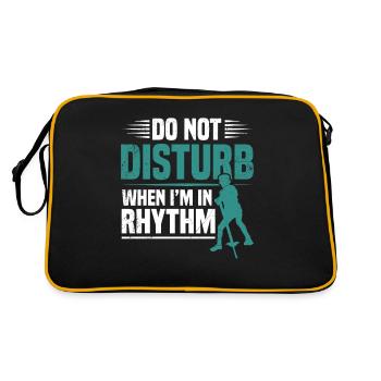 Pogo Stick Don't Disturb When I'm - Retro Bag - black/gold - Back