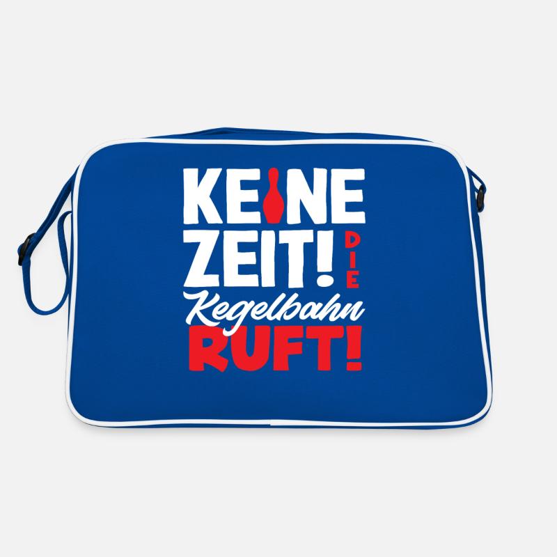 Pas le temps. Le bowling appelle le bowling. Sac Retro