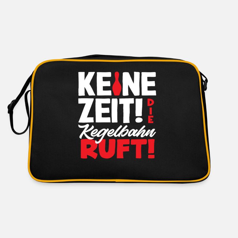 Pas le temps. Le bowling appelle le bowling. Sac Retro