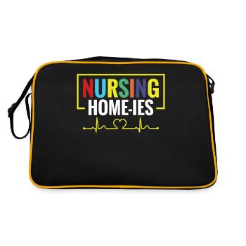 Nursing Home Administrators - Retro Bag - black/gold - Back