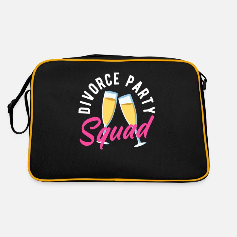 Scheidung Party Squad Prost Scheidung Retro Tasche