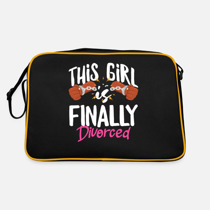 This girl is finally divorced Retro Bag
