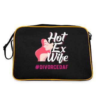 Ex-femme chaude divorcée Divorce - Sac Retro - noir/or - Dos