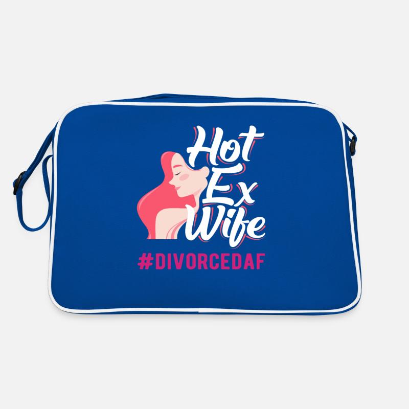 Heiße Ex -Frau Geschiedene Scheidung Retro Tasche