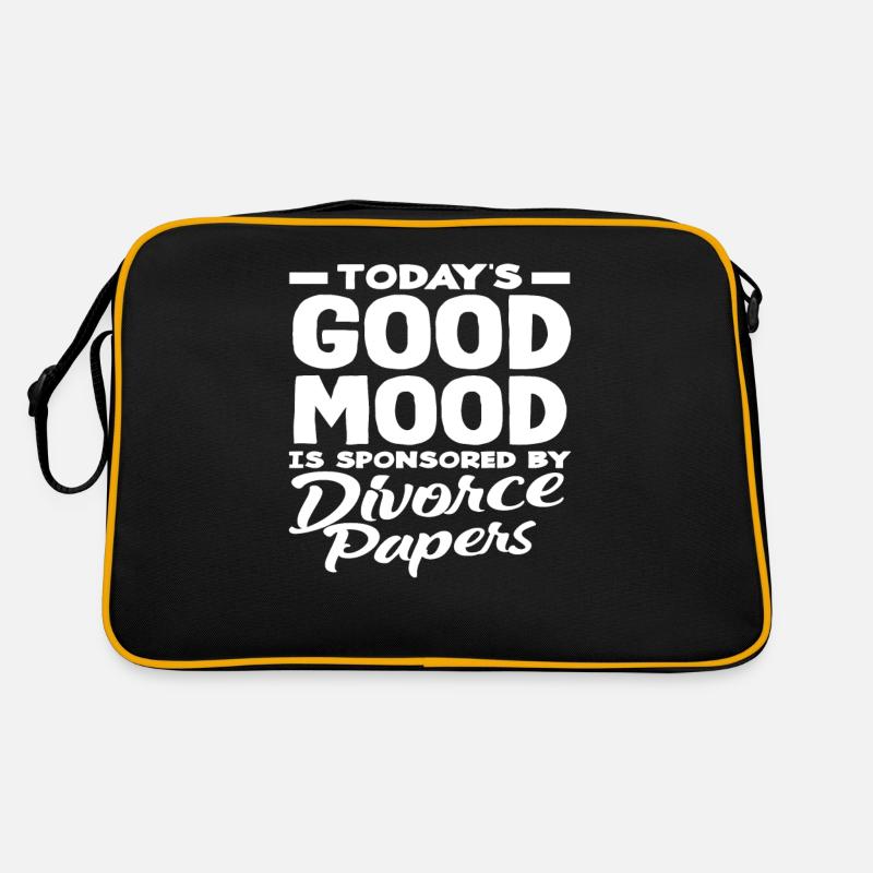 Today's Mood Sponsored by Divorce Retro Bag