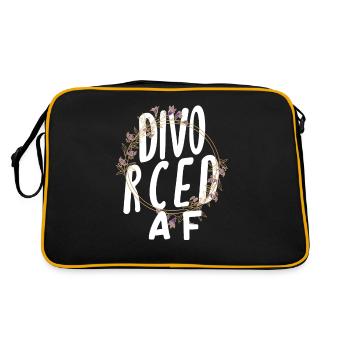 Divorcé af Empowerment Scheidung - Sac Retro - noir/or - Dos