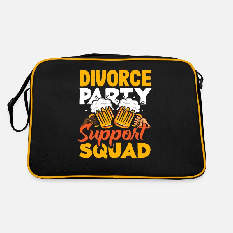 Divorce Party Support Command Divorce Retro Bag
