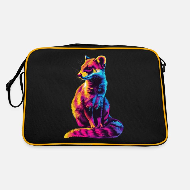 Hermelin Retro Tasche