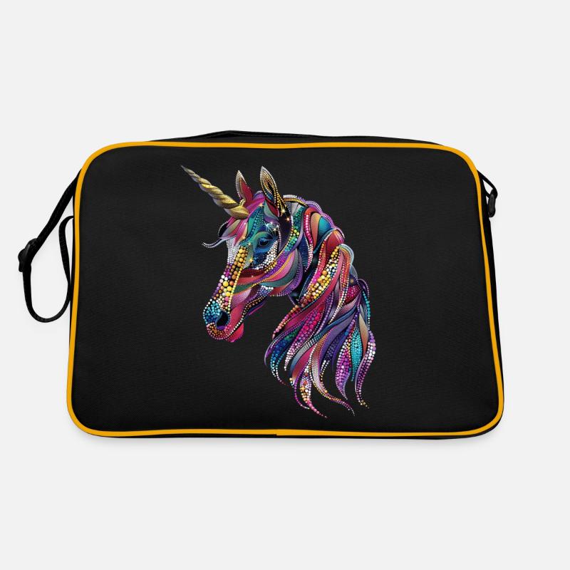 Einhorn Retro Tasche