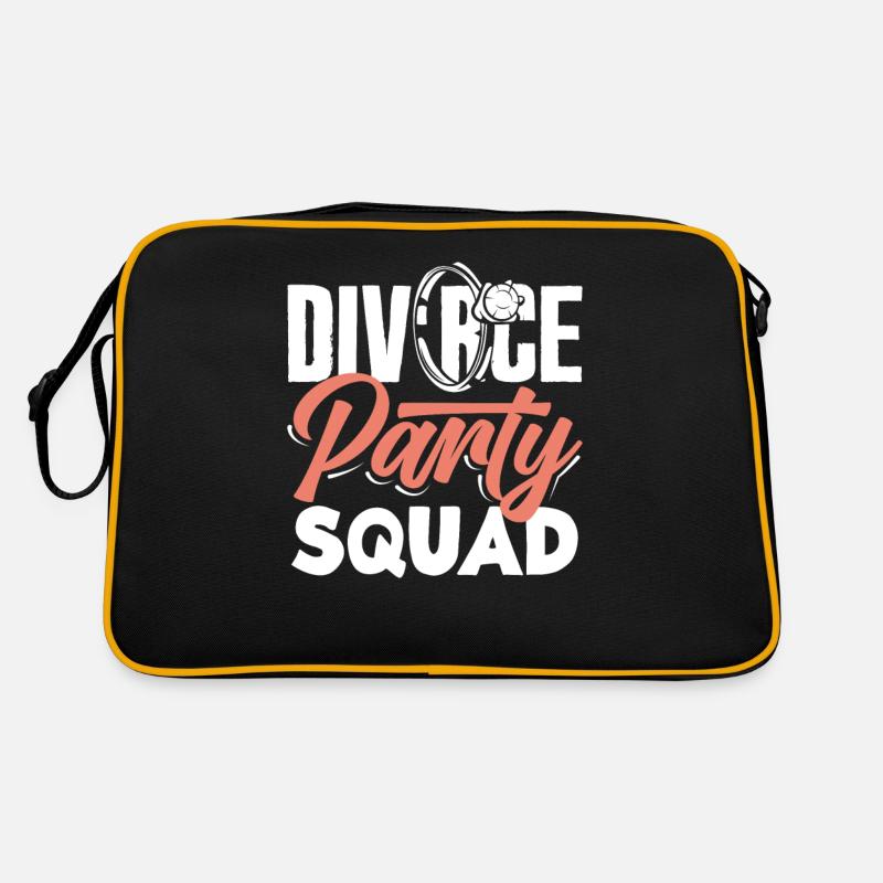 Divorce Party Squad Celebration Divorce Retro Bag