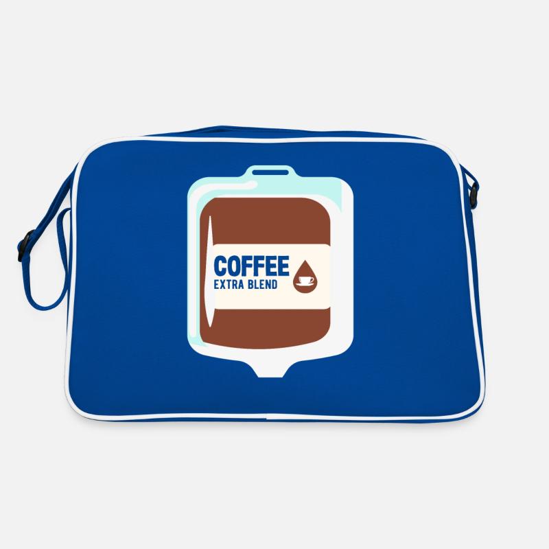 Coffee Lover Extra Blend Design Retro Bag